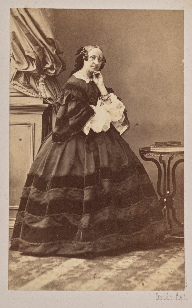 Portrait de la ballerine Marie Taglioni 1804-1884, 1862 - Andre Adolphe Eugene Disderi