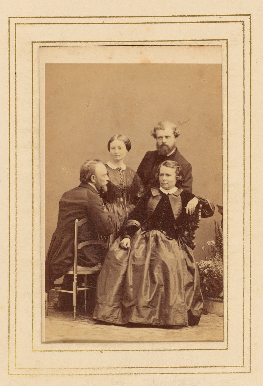 Rosa Bonheur and family [Rosa Bonheur et sa famille] - Andre Adolphe Eugene Disderi