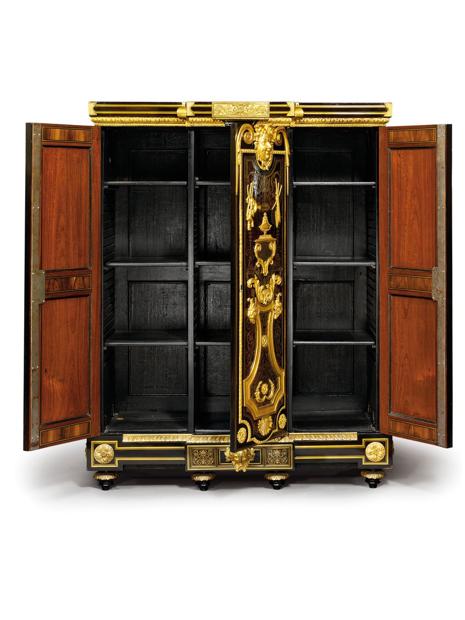 Petit armoire Louis XIV, vers 1700-10 - Andre Charles (attr. to) Boulle