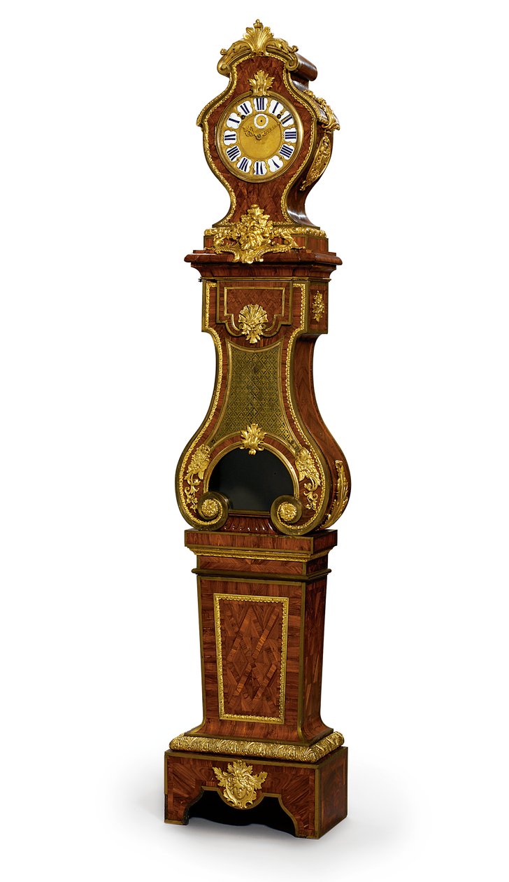 Régulateur de quart de la Régence, le mouvement par Thuret, vers 1720 - Andre Charles (attr. to) Boulle