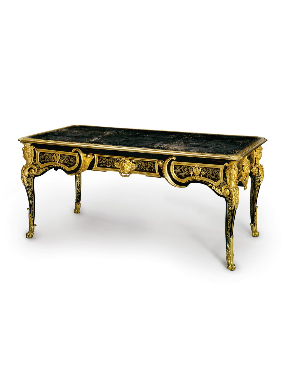 Bureau plat Louis XV, 1725-50 - Andre Charles Boulle