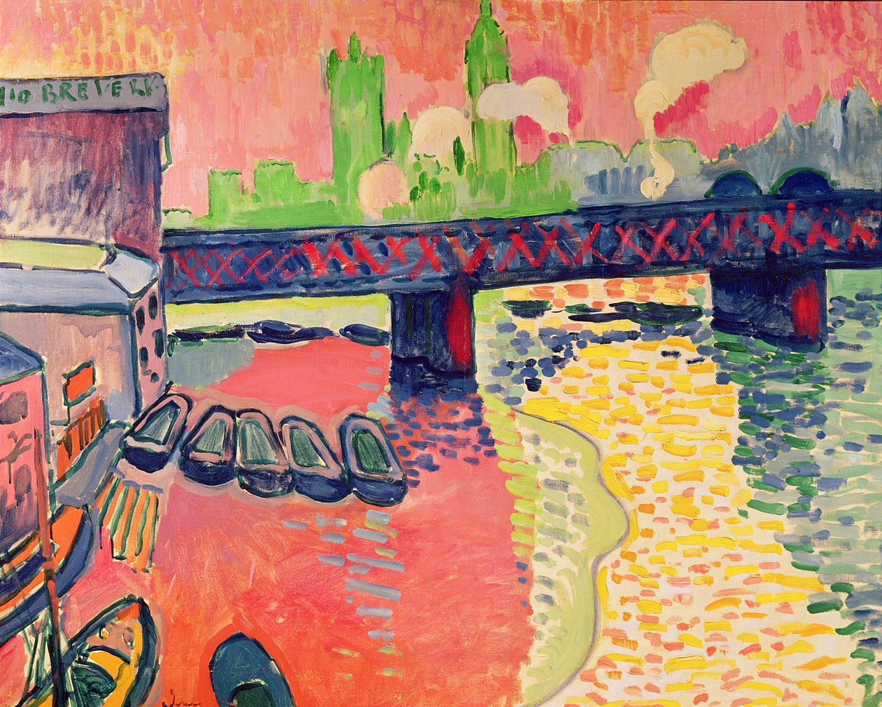 Pont de Charing Cross, Londres - Andre Derain