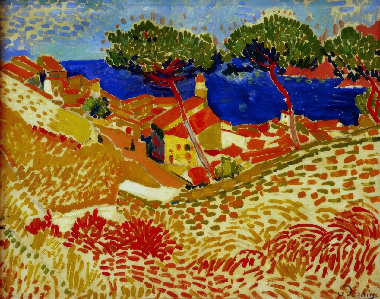 Collioure, le village à la mer - Andre Derain