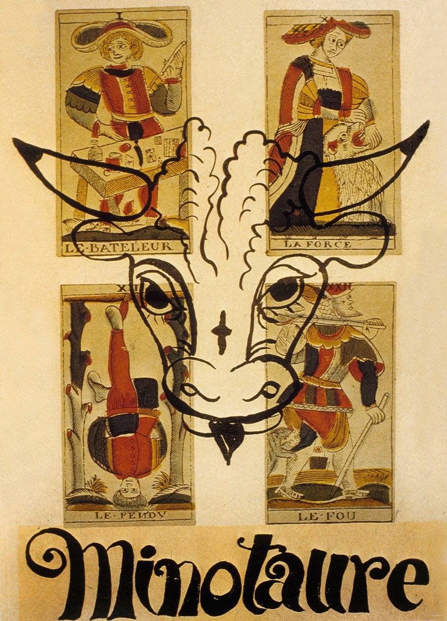 Couverture du magazine surréaliste français "Minotaure". - Andre Derain