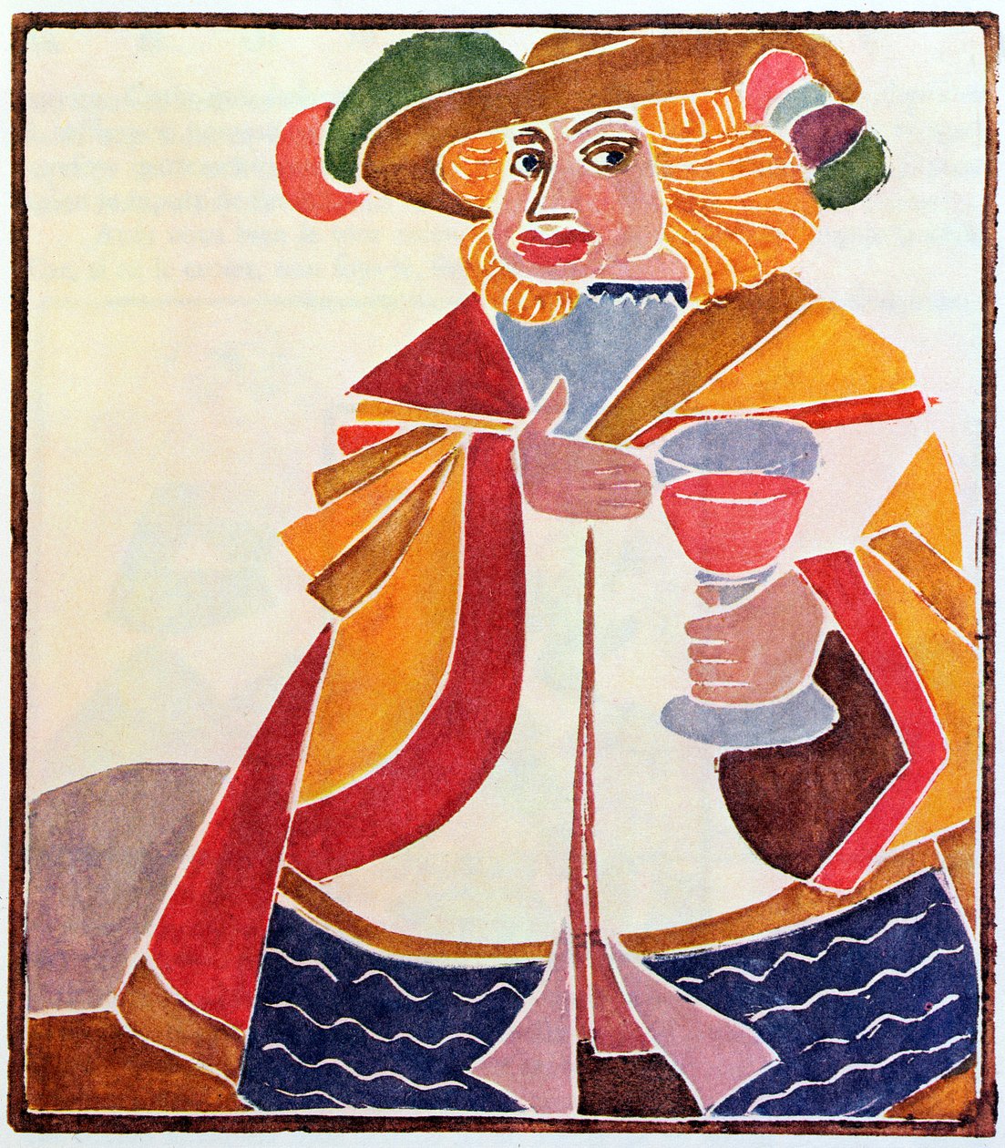 Gargantua, illustration pour une édition limitée de "Gargantua" de François Rabelais (1494-1553) - Andre Derain