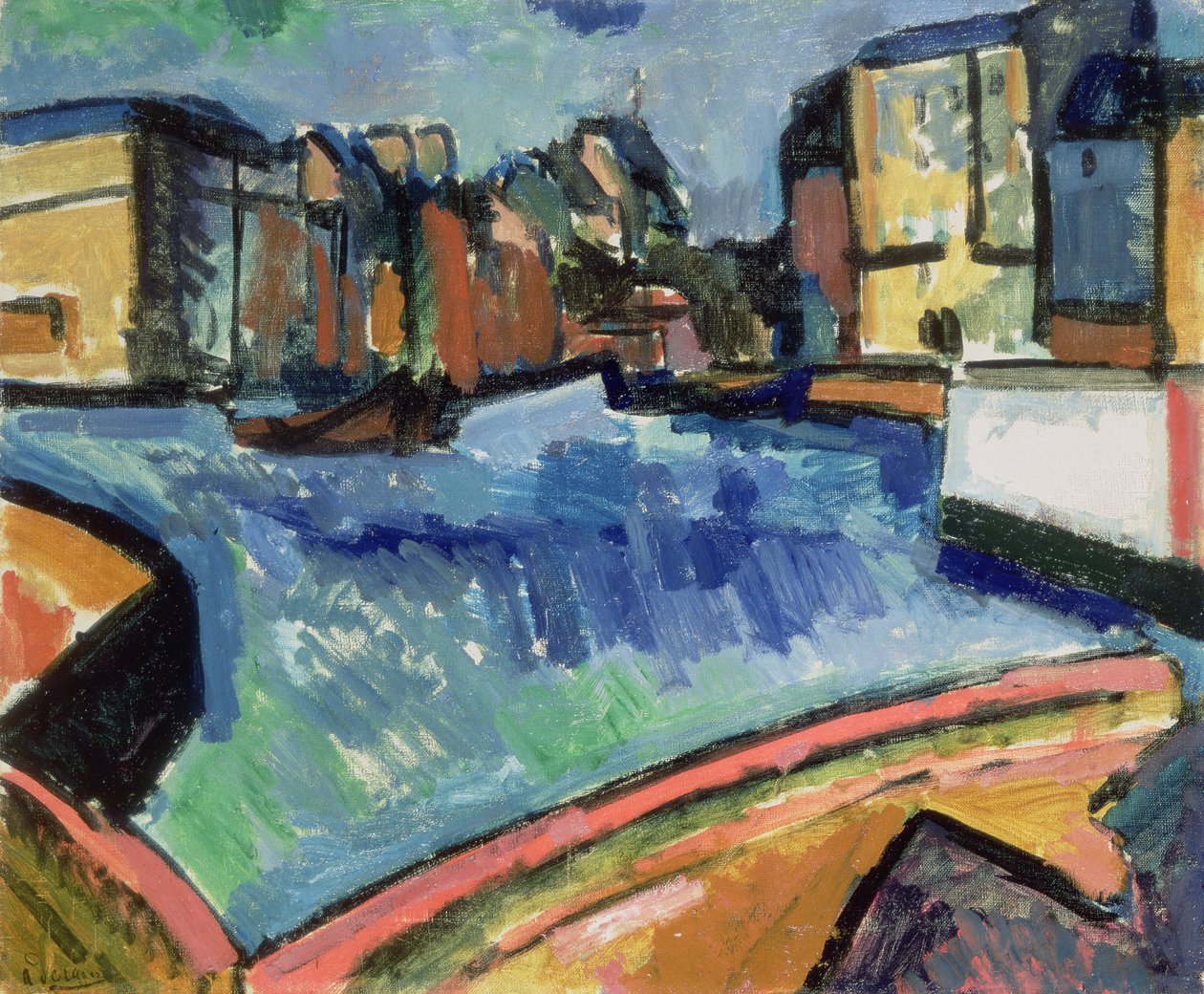 Le Port Du Havre - Andre Derain