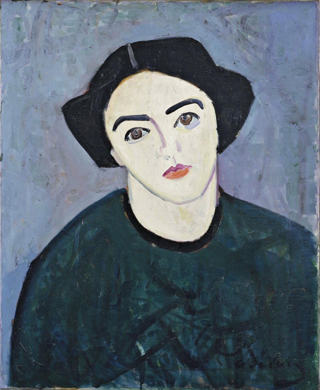 Madame Derain en vert - Andre Derain