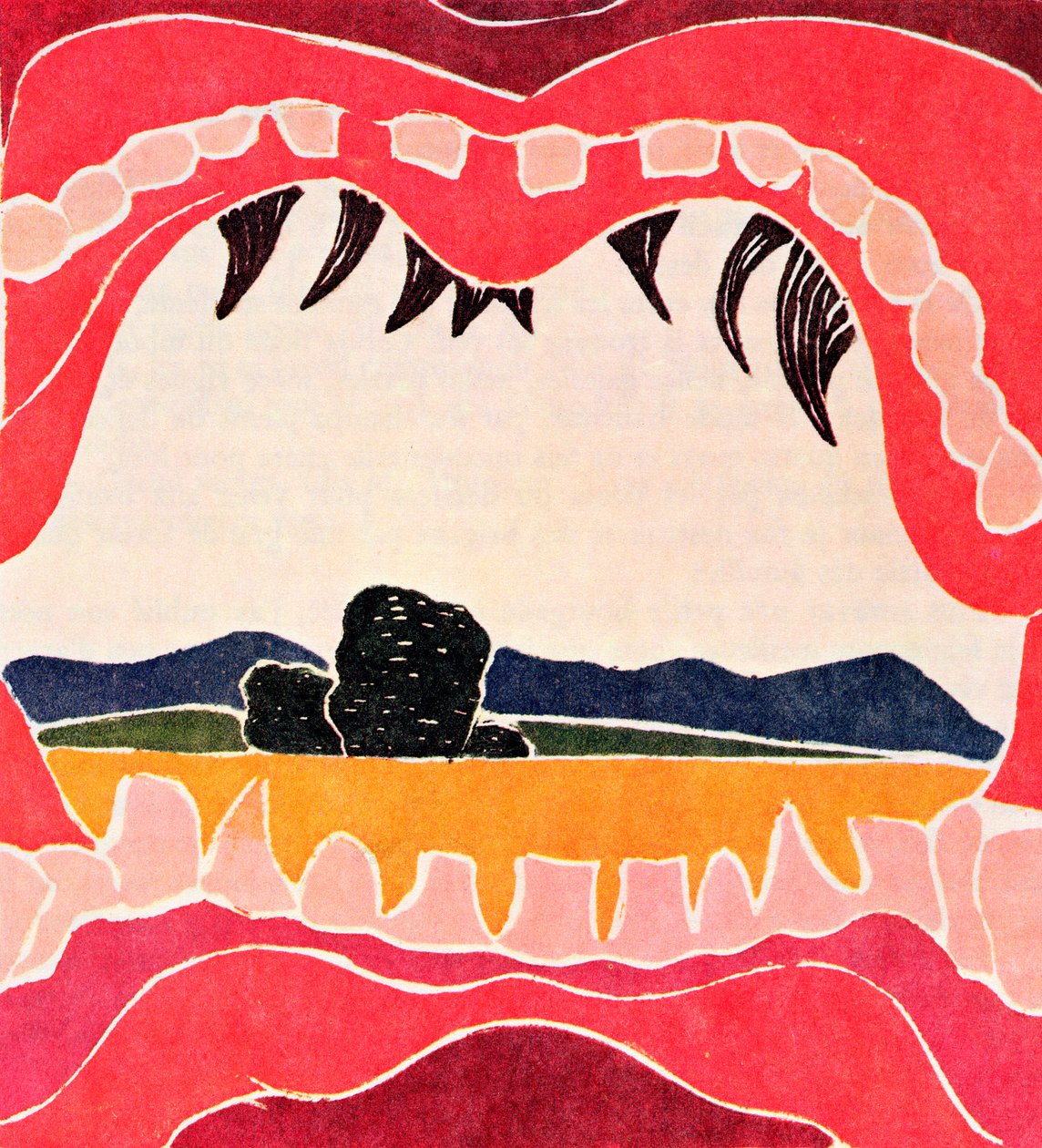 La bouche de Pantagruel, illustration d