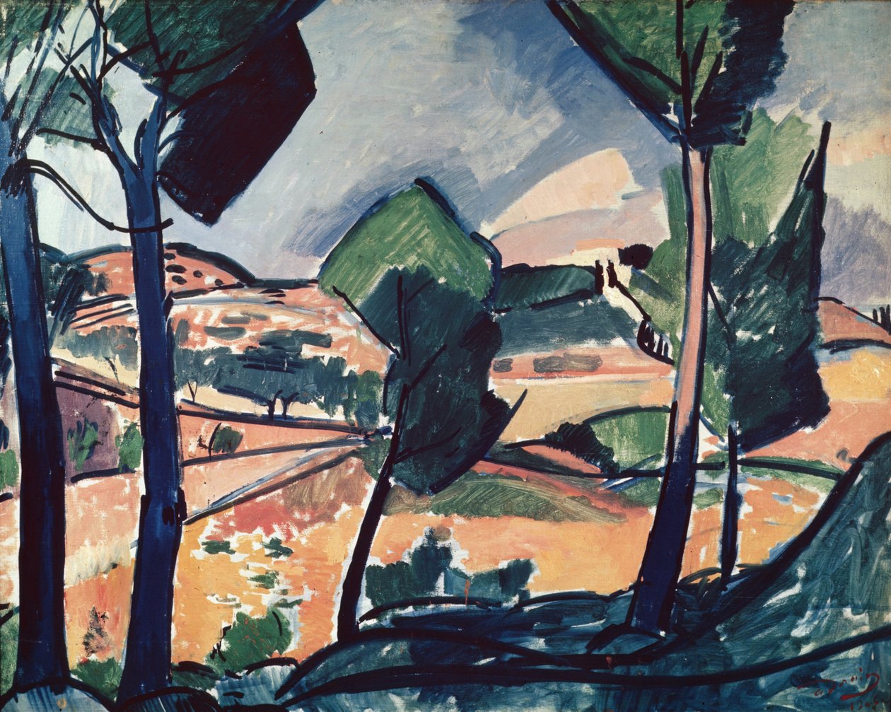 Paysage provençal - Andre Derain