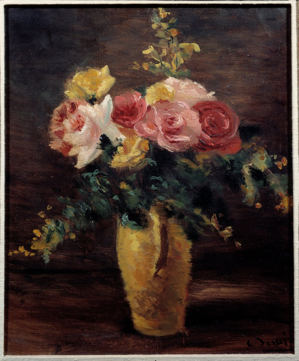 Roses dans un vase - Andre Derain