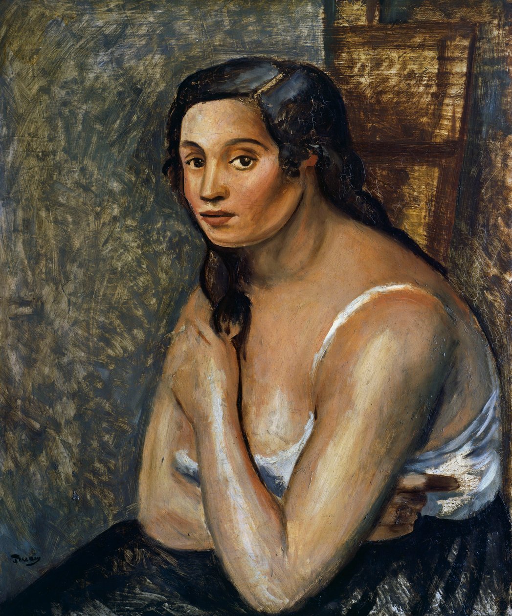 Femme assise, vers 1920 (huile sur toile) - Andre Derain