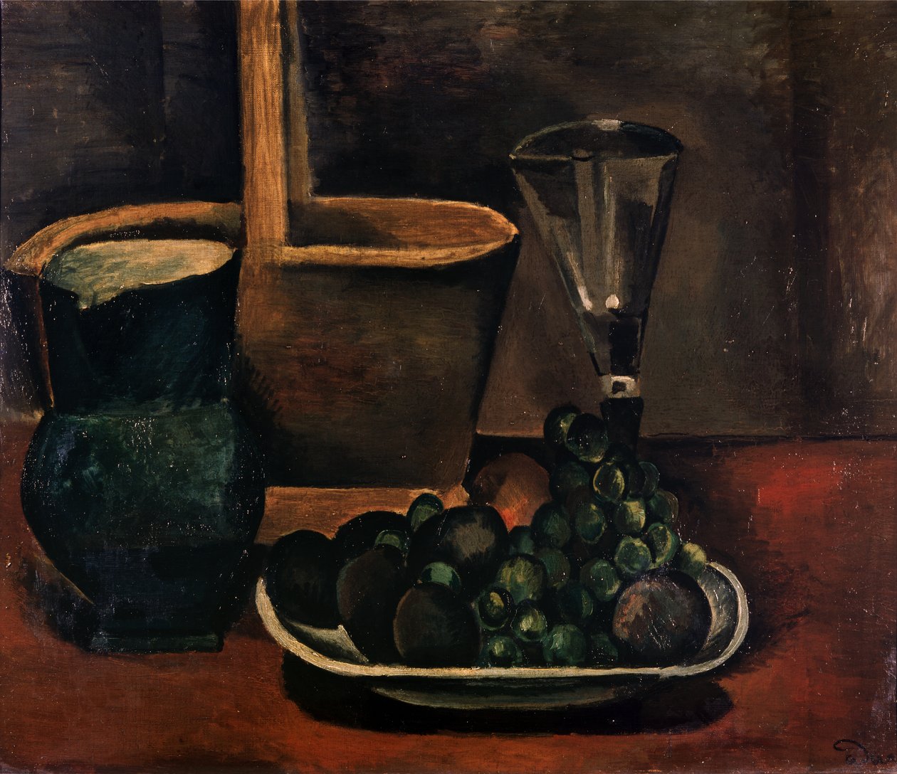 Nature morte (huile sur toile) - Andre Derain