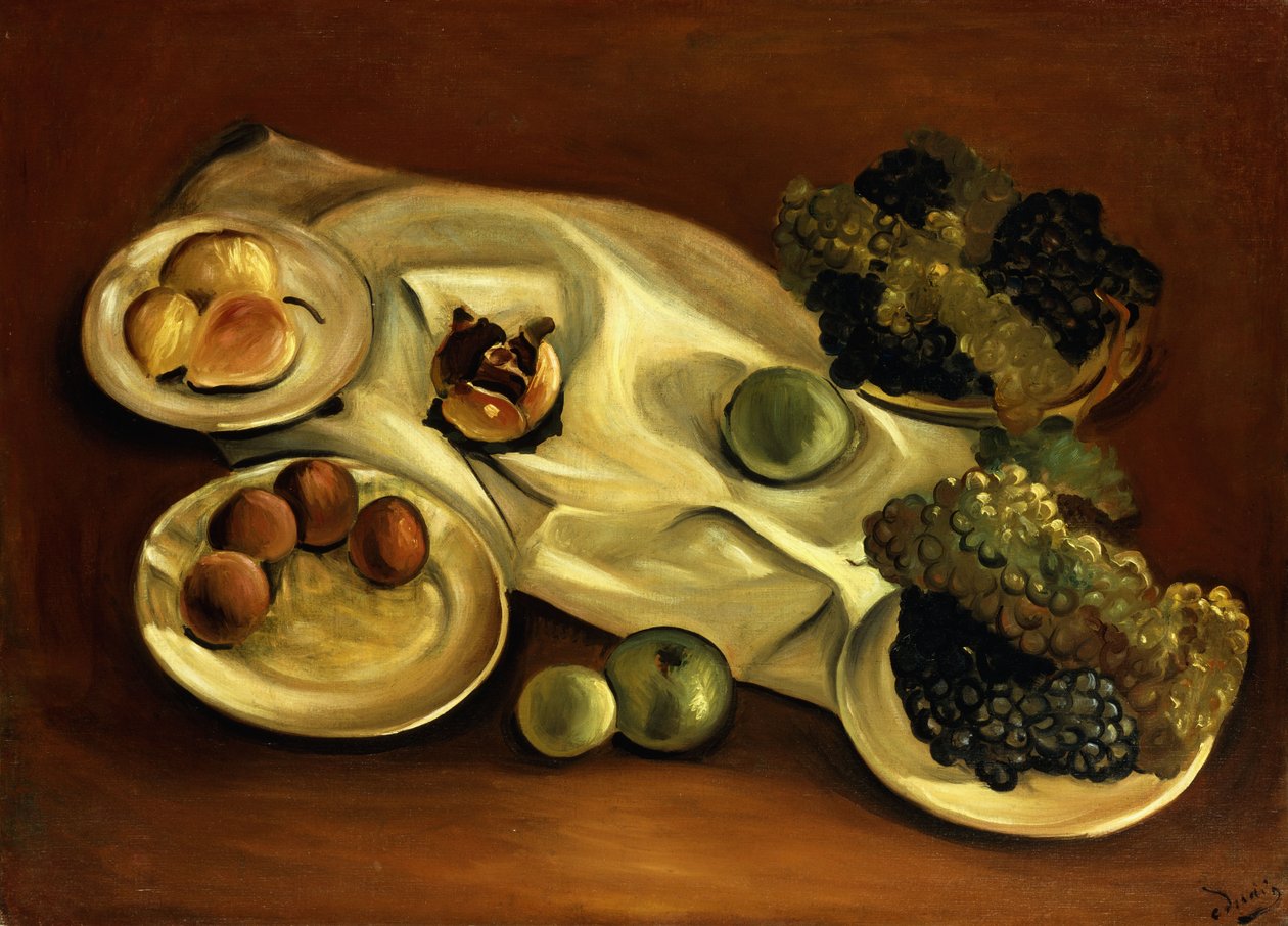 Nature morte aux fruits ; Nature Morte aux Fruits - Andre Derain
