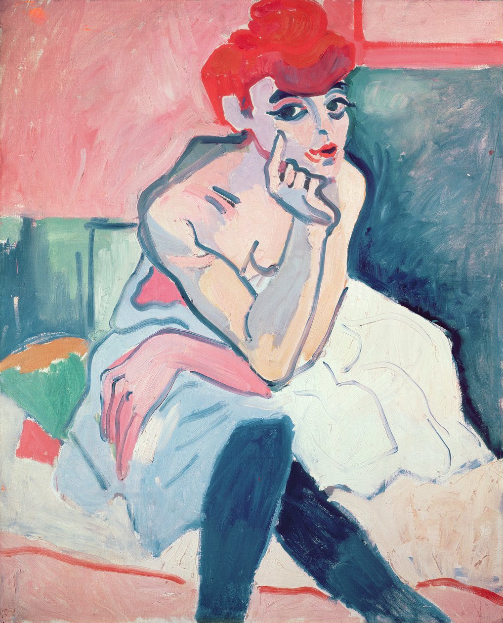 La danseuse, vers 1910 (huile sur toile) - Andre Derain