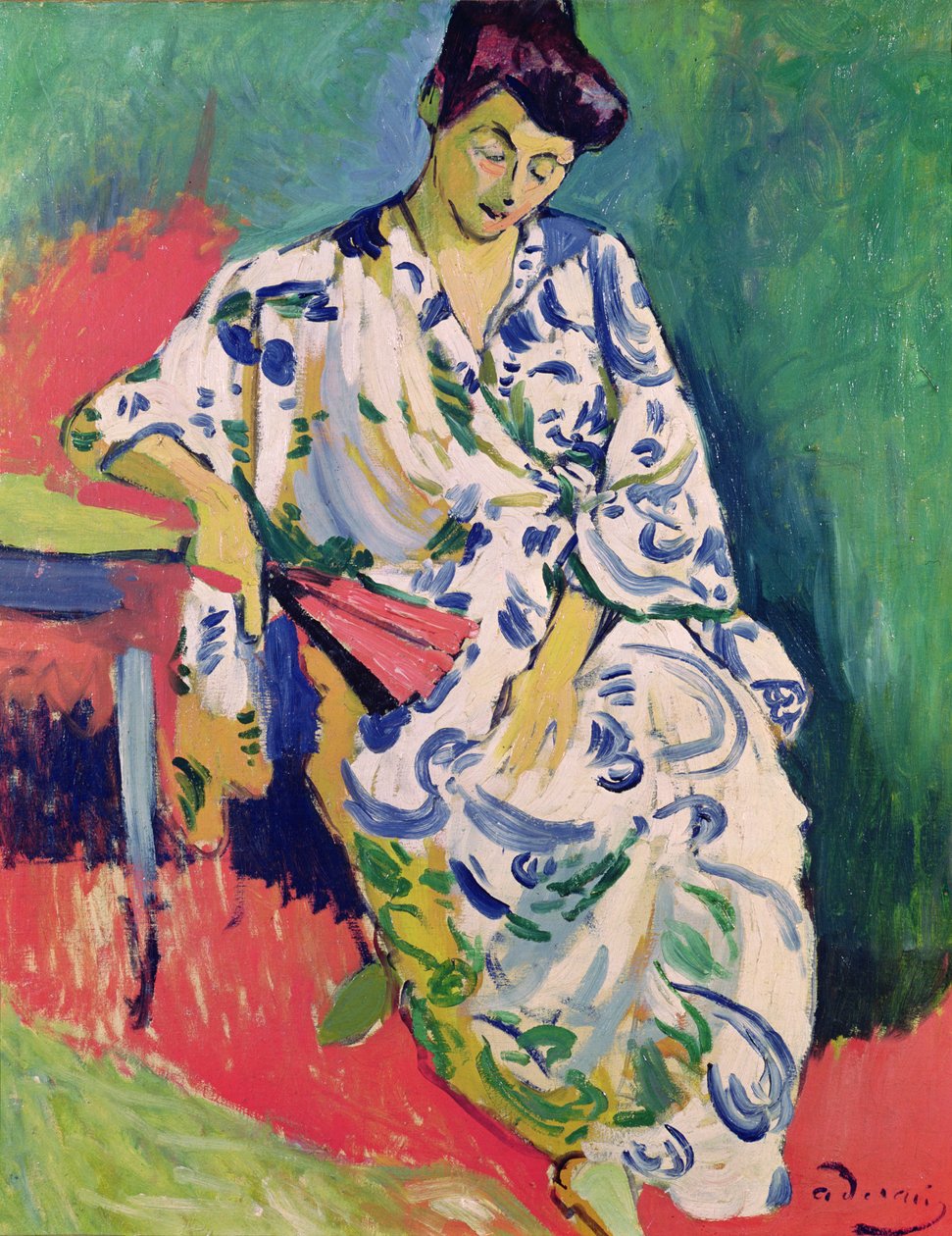 La femme au châle - Andre Derain