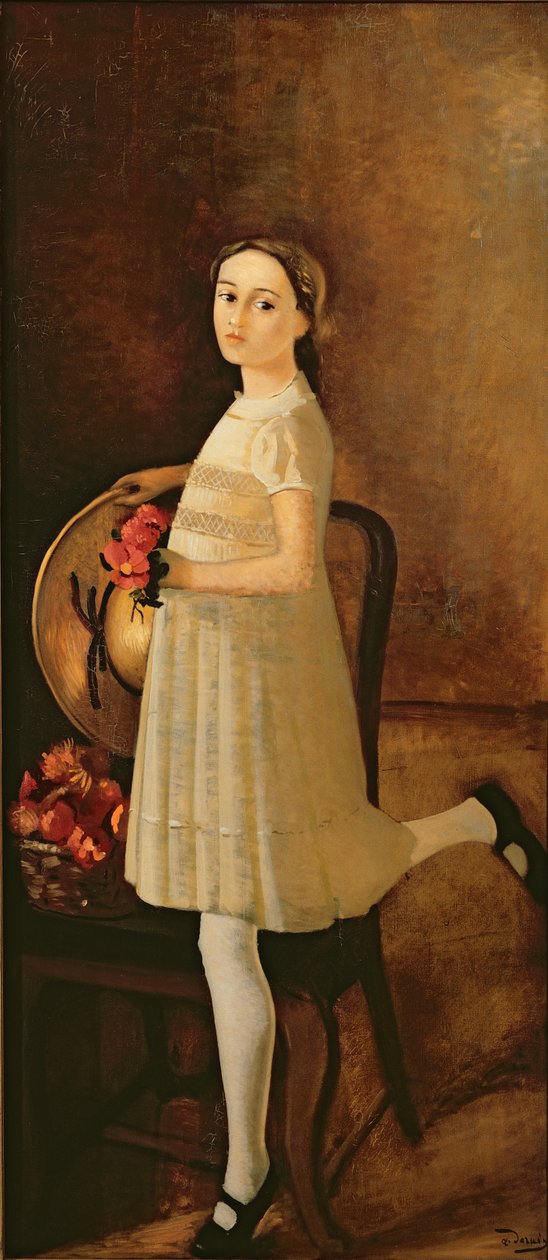 La nièce du peintre, vers 1931 (huile sur toile) (voir aussi 287564) - Andre Derain