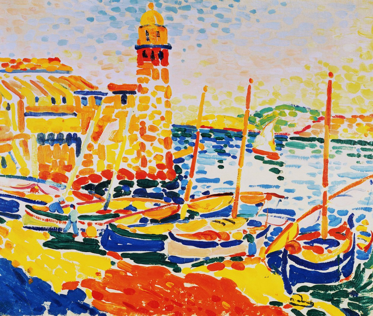 Le port de Collioure - Andre Derain