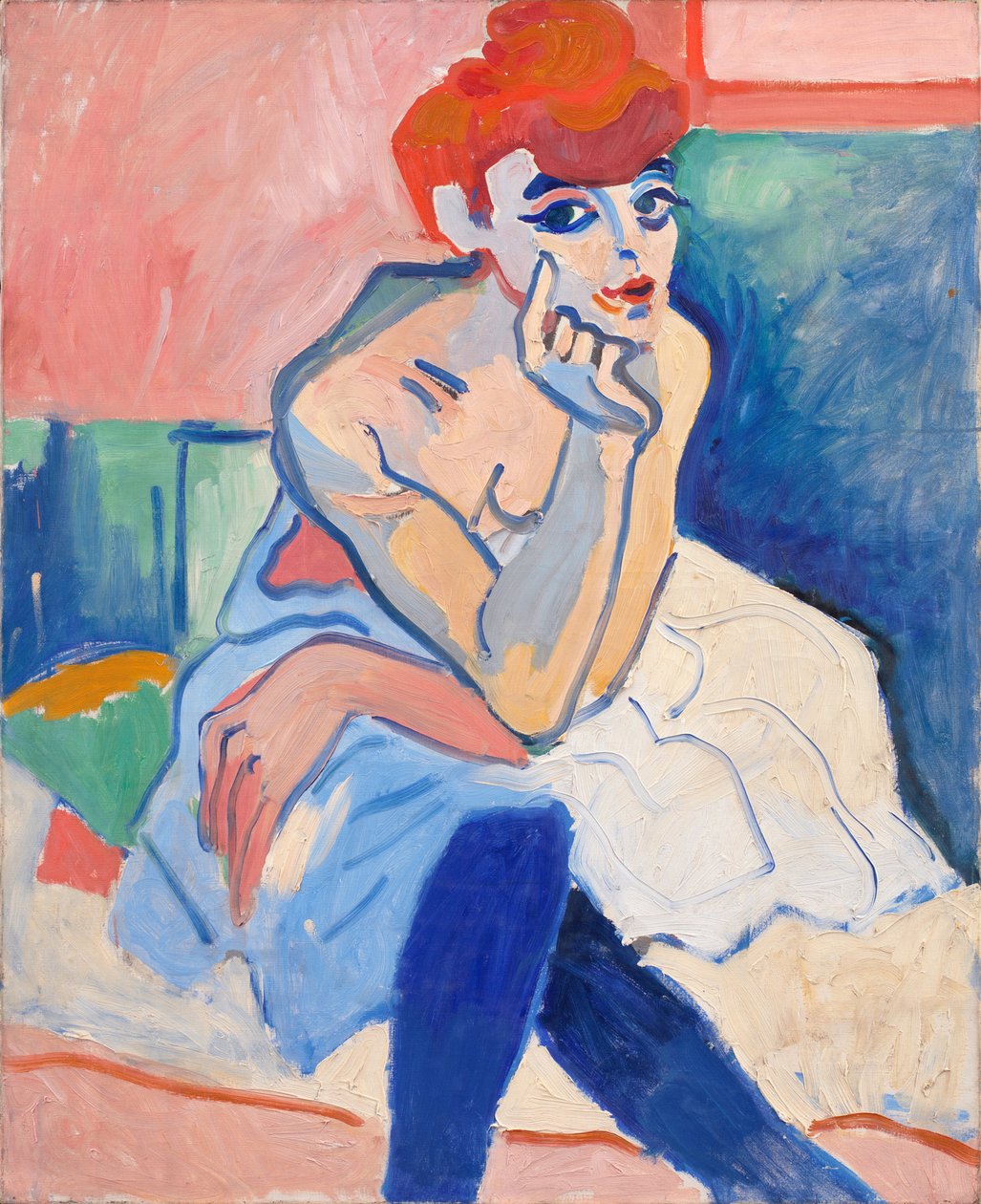 Femme en chemise - Andre Derain