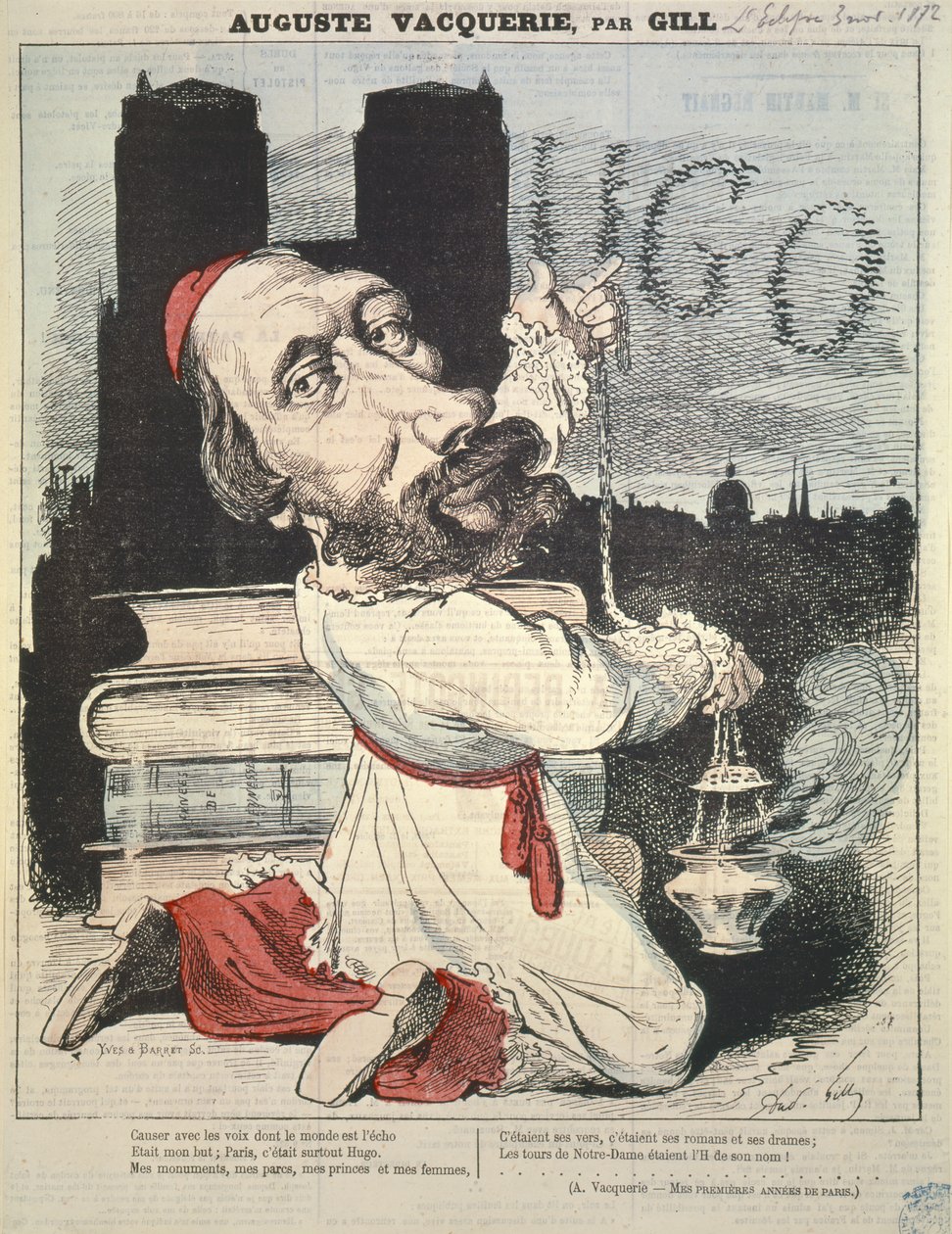 Auguste Vacquerie (1819-95) de la couverture de L