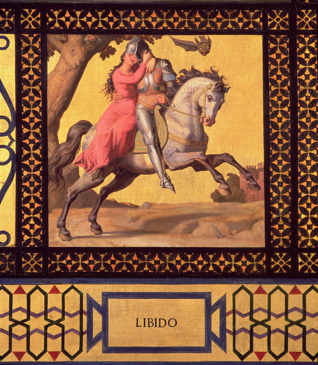 Le Bien et le Mal : Libido (détail) - Andre Jacques Victor Orsel