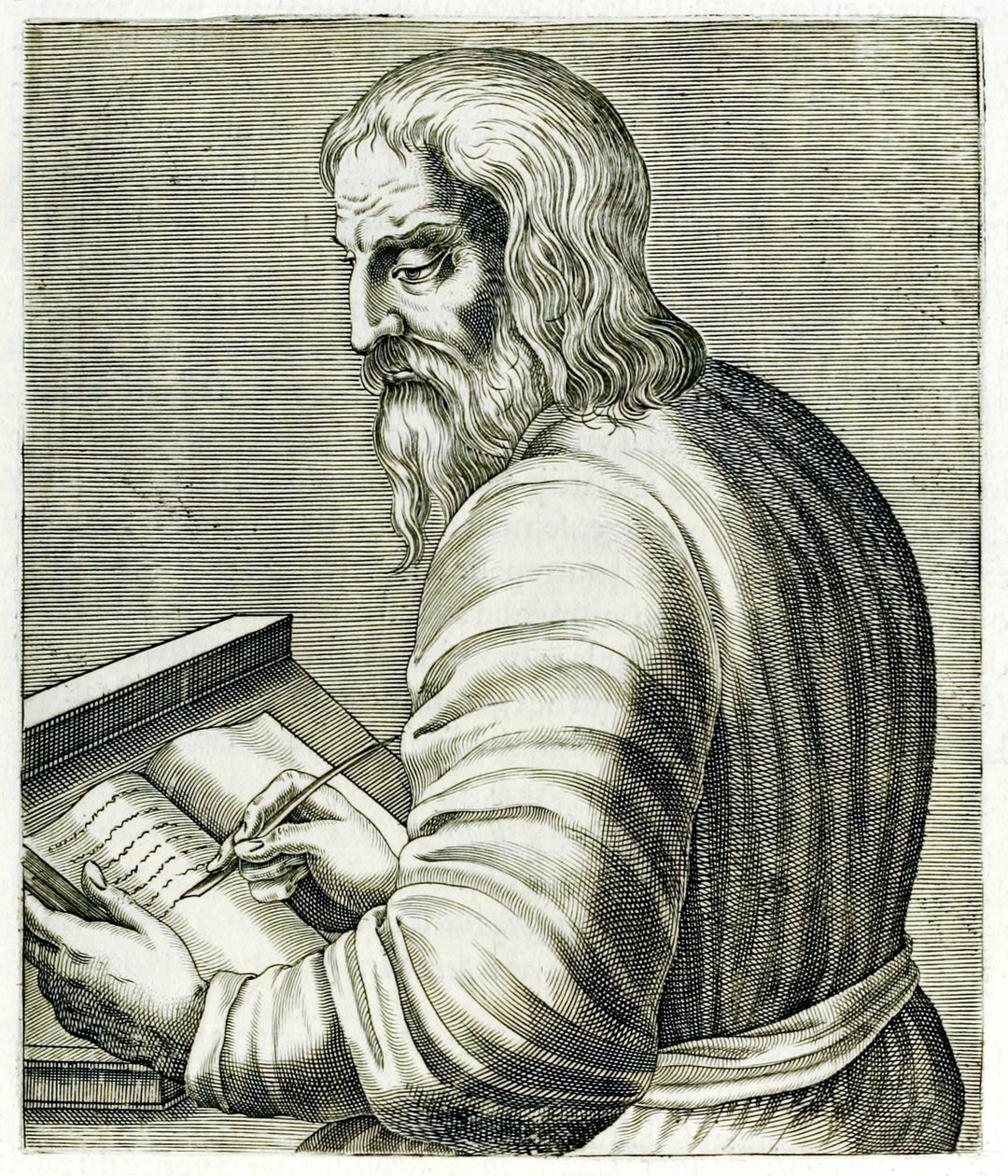 Georges de Trébizonde, de « Vrais Portraits » par André Thévet publié en 1594 - Andre Thevet