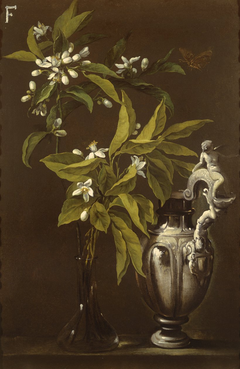 Nature morte de fleurs et un vase - Andrea Belvedere