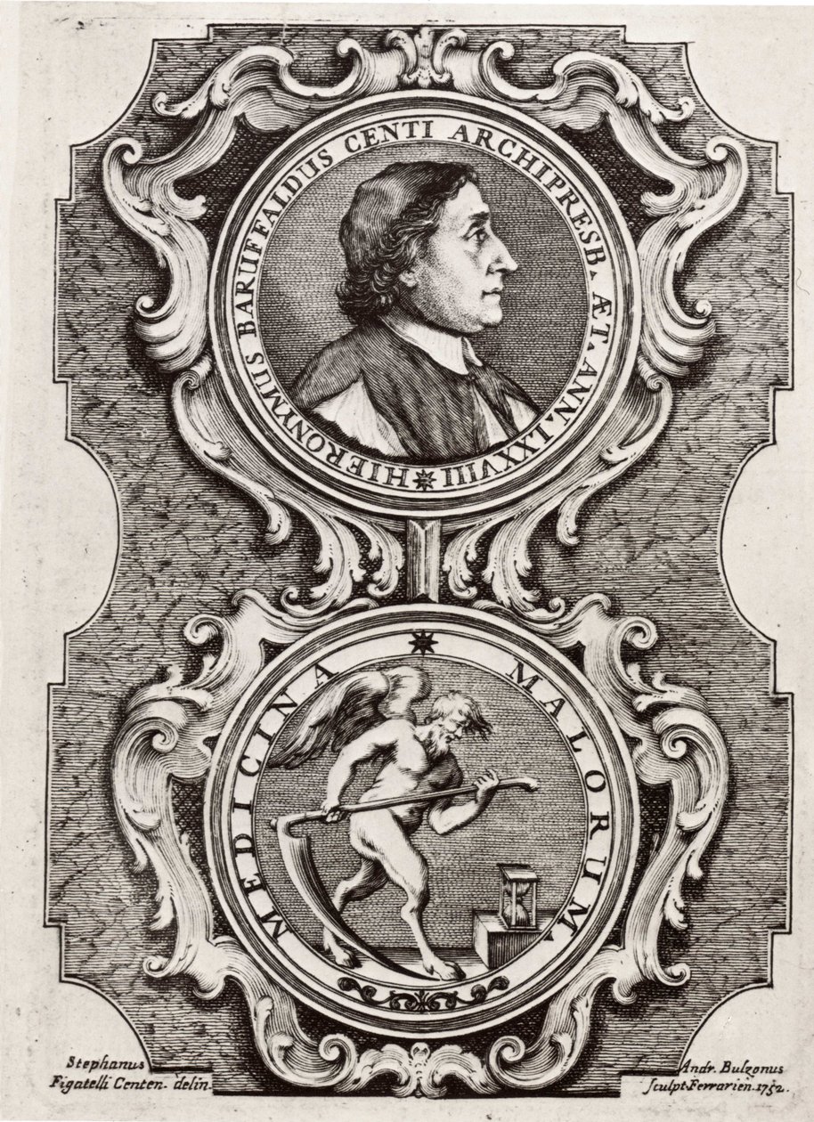 Portrait de Girolamo Baruffaldi - Andrea Bolzoni