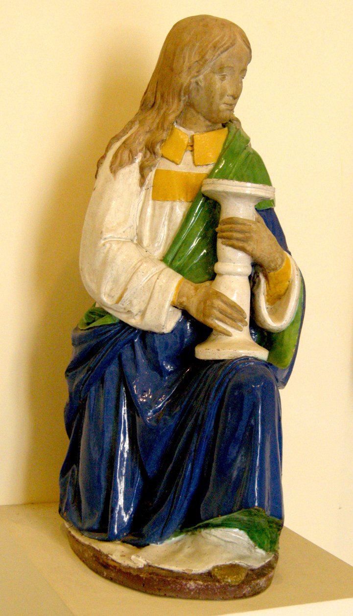 Ange tenant un porte-bougie - Andrea Della Robbia