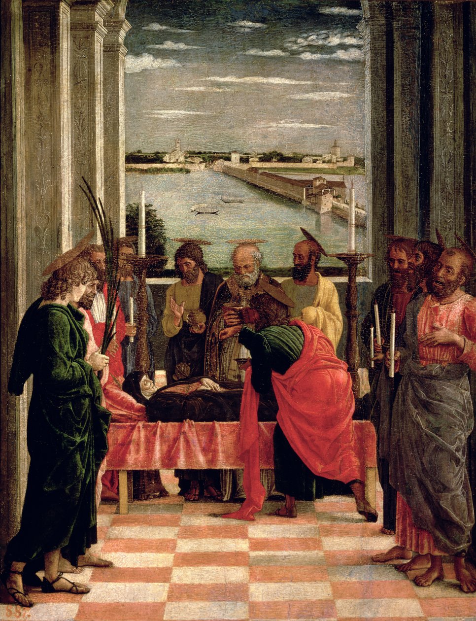 La Mort de la Vierge - Andrea Mantegna