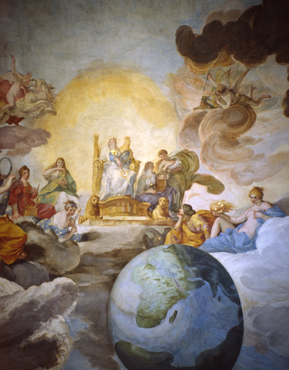 Allégorie de la Sagesse Divine, 1629-33 - Andrea Sacchi