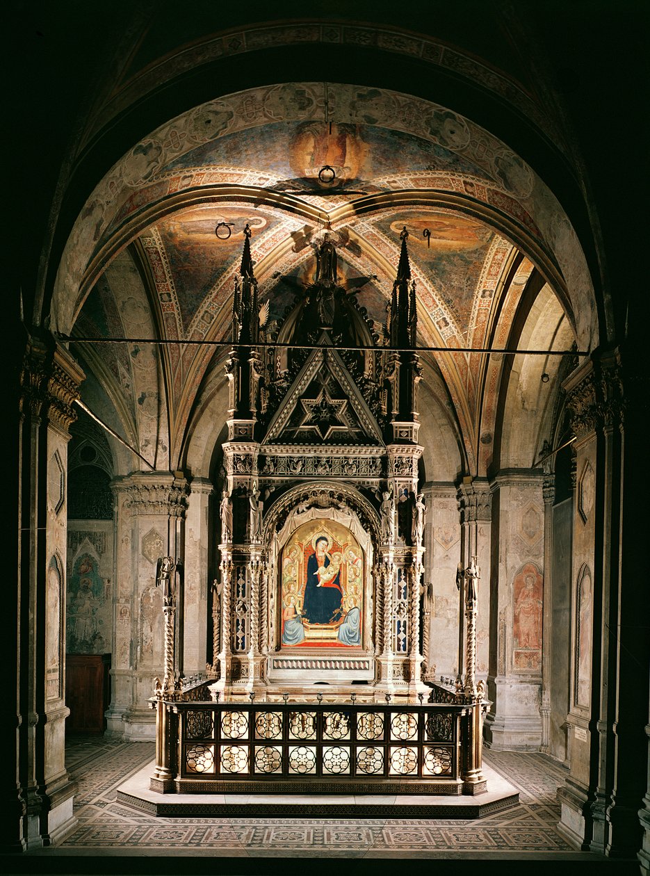 Tabernacle avec la Vierge à l