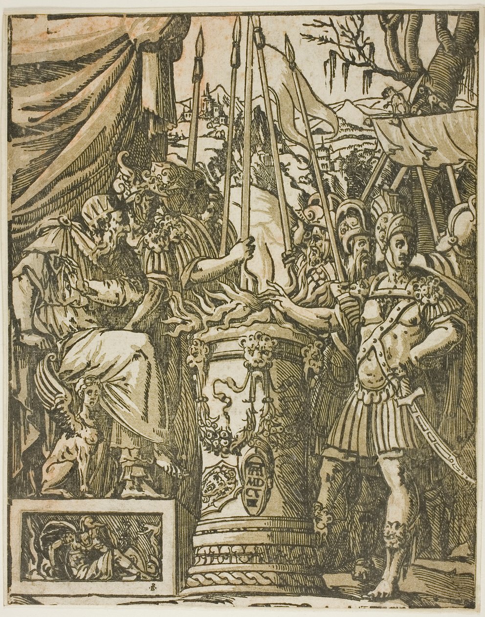 Mucius Scaevola - Andrea Andreani
