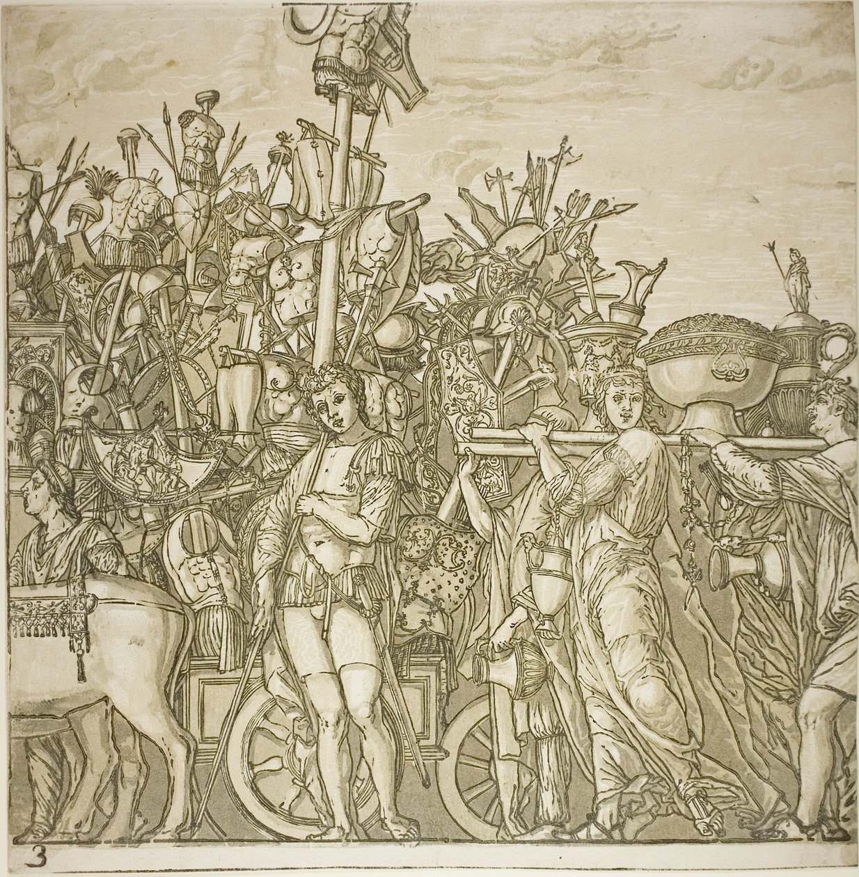 Le Triomphe de César - Andrea Andreani