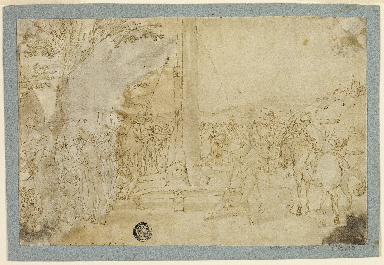 Le Martyre de Saint Pierre - Andrea Boscoli
