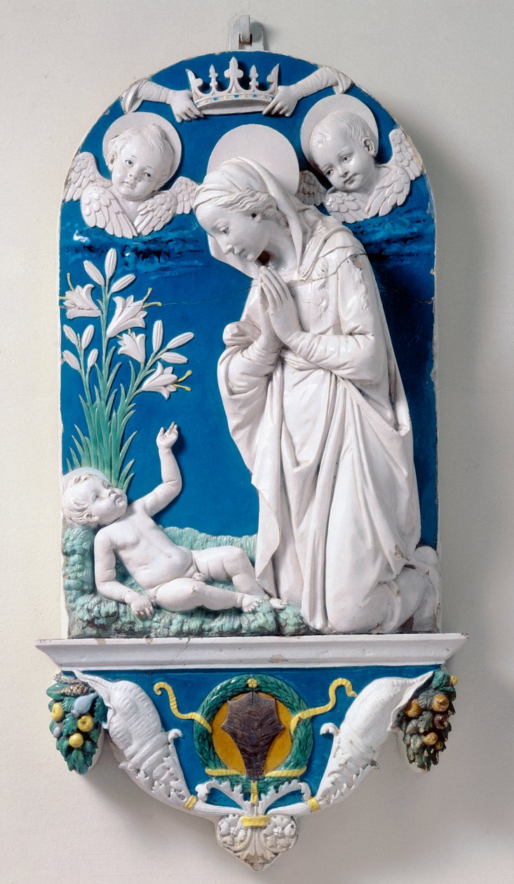 Madonna des Lys, Adoration de l