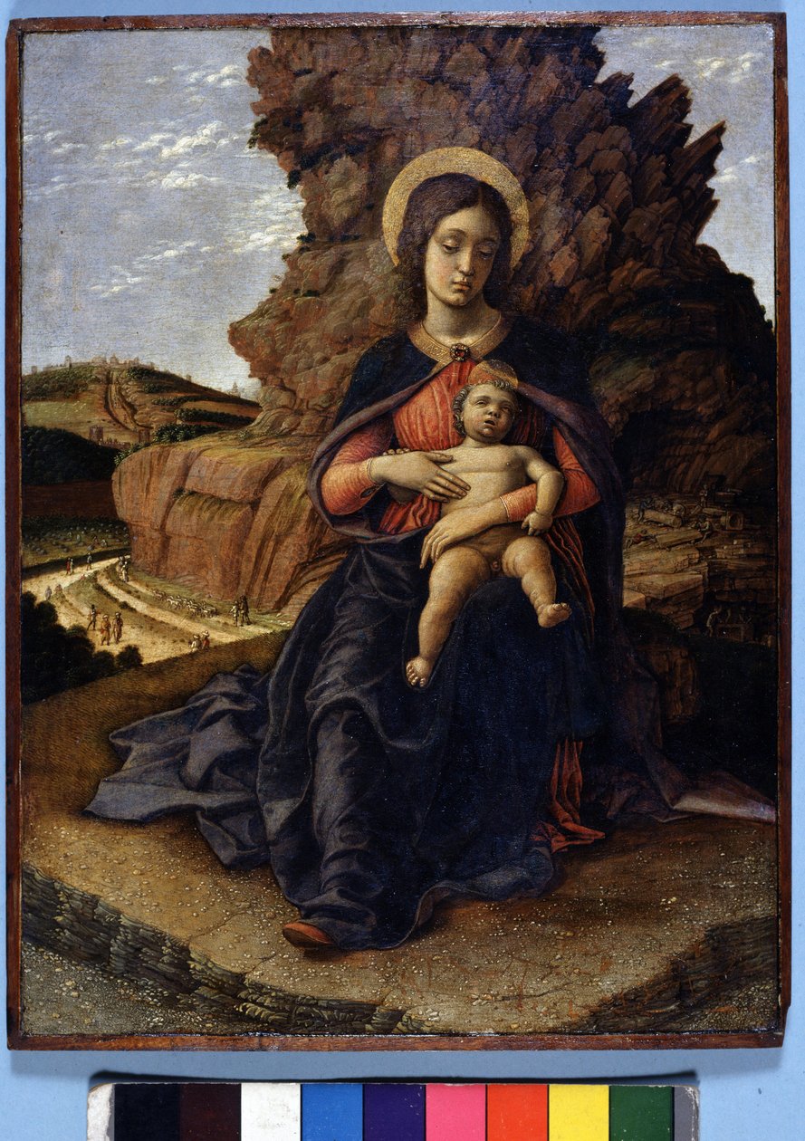 Andrea Mantegna, La Vierge des Carrières : Vierge à l