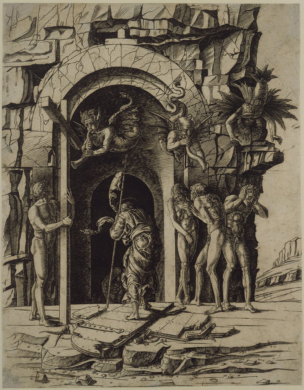 Le Christ aux limbes - Andrea Mantegna