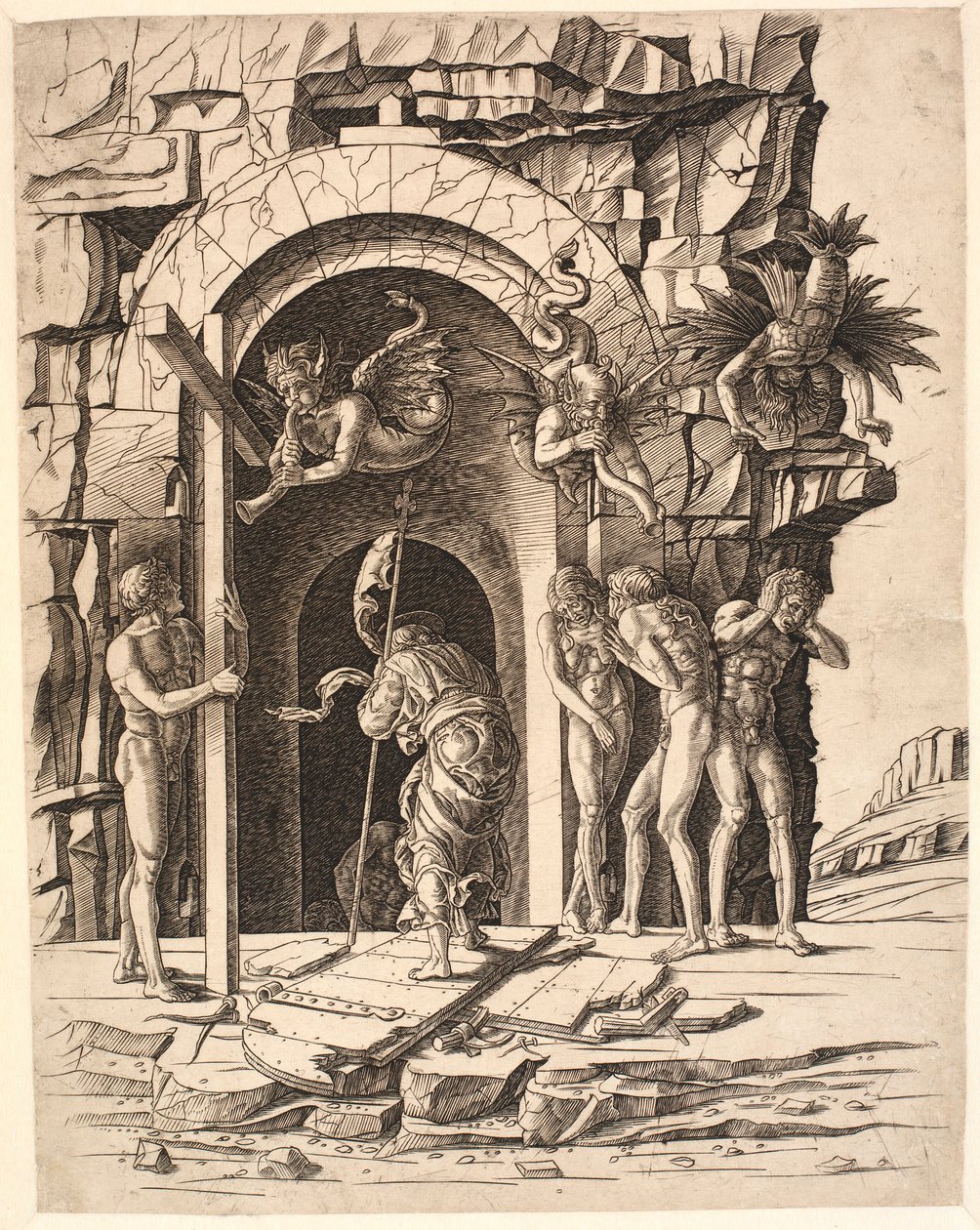 Le Christ dans le royaume des morts - Andrea Mantegna