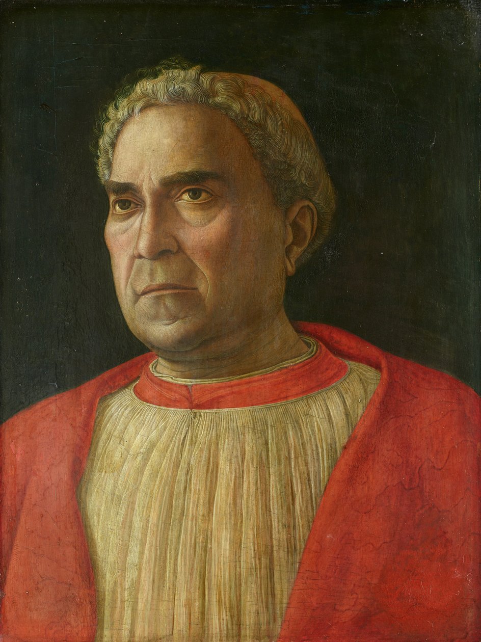 Portrait du cardinal Lodovico Trevisan - Andrea Mantegna