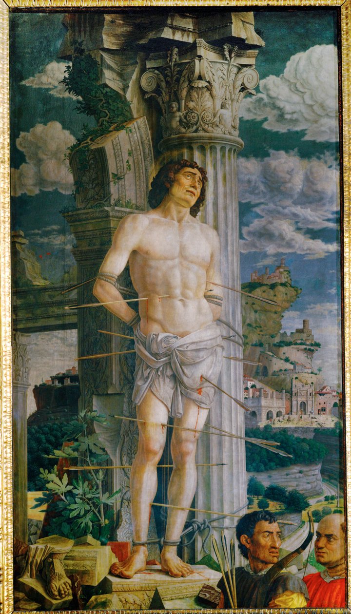 Saint Sébastien, peint pour la famille Gonzague de Mantoue ... - Andrea Mantegna