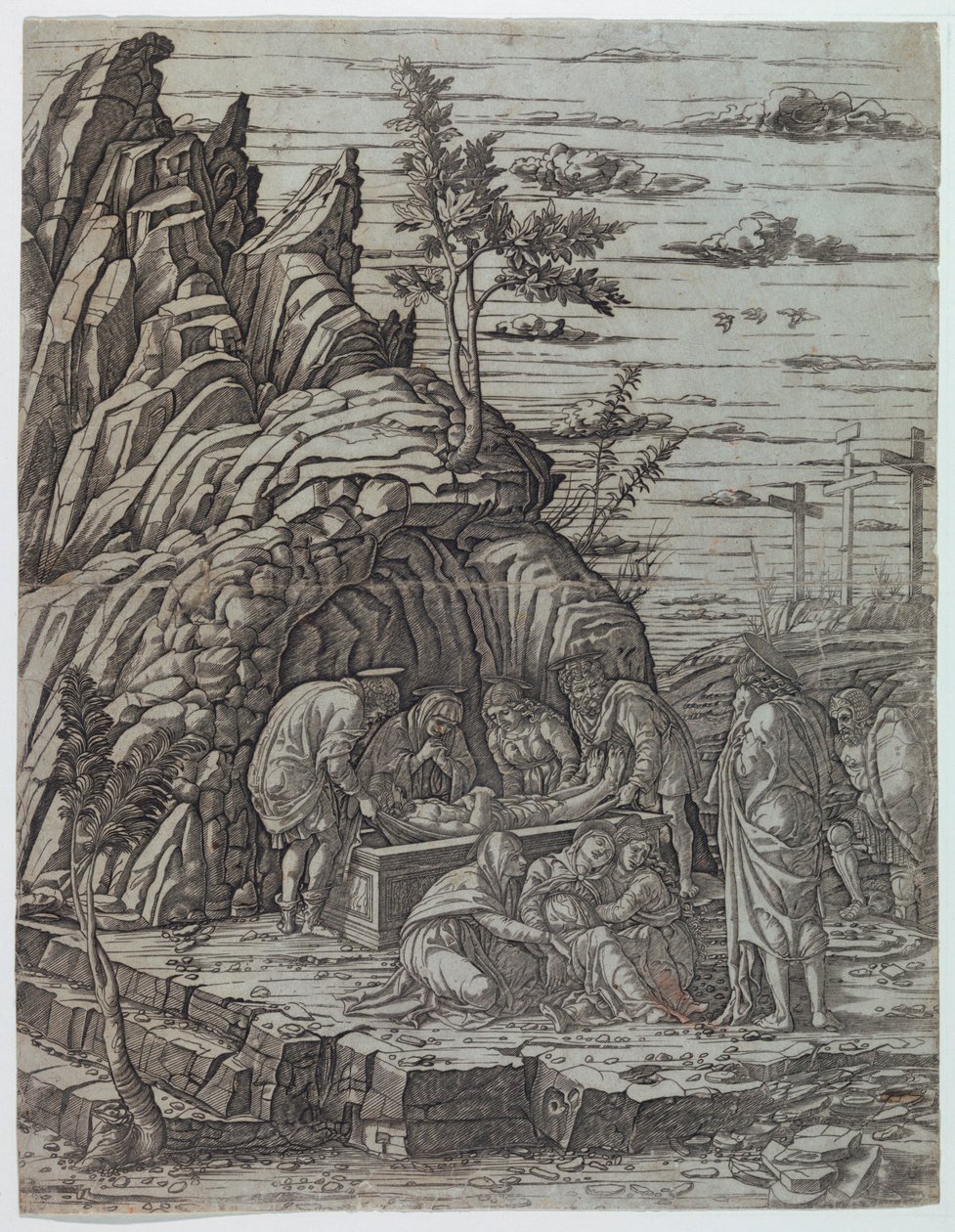 La mise au tombeau - Andrea Mantegna