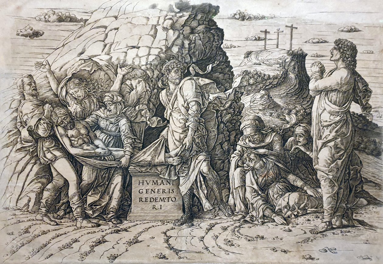 La mise au tombeau - Andrea Mantegna