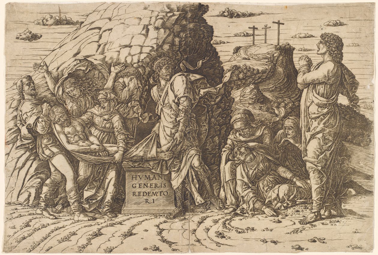 La Mise au Tombeau - Andrea Mantegna