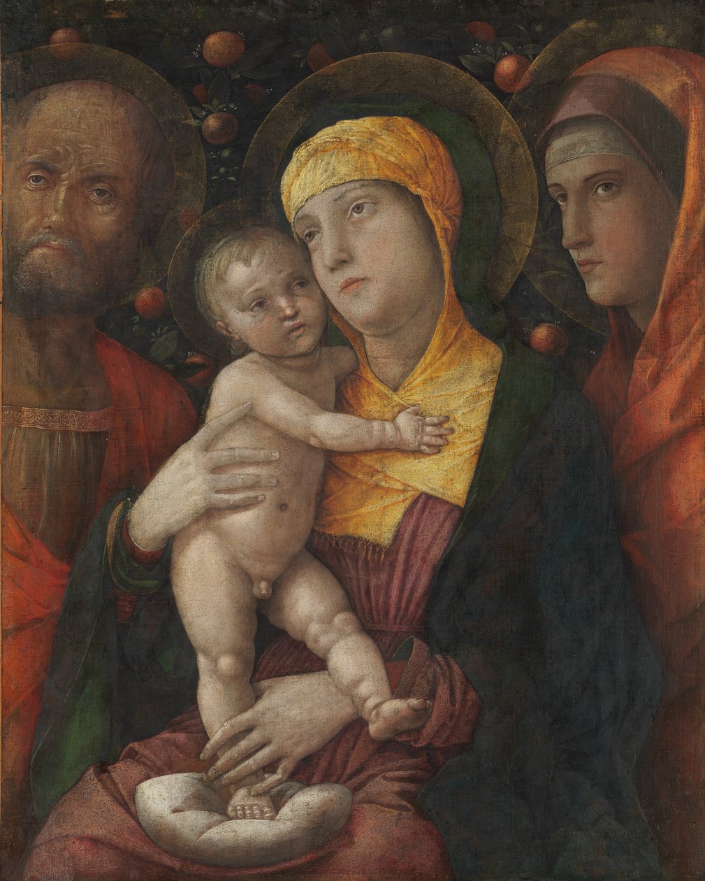 La Sainte Famille avec Sainte Marie-Madeleine, vers 1495-1500 - Andrea Mantegna