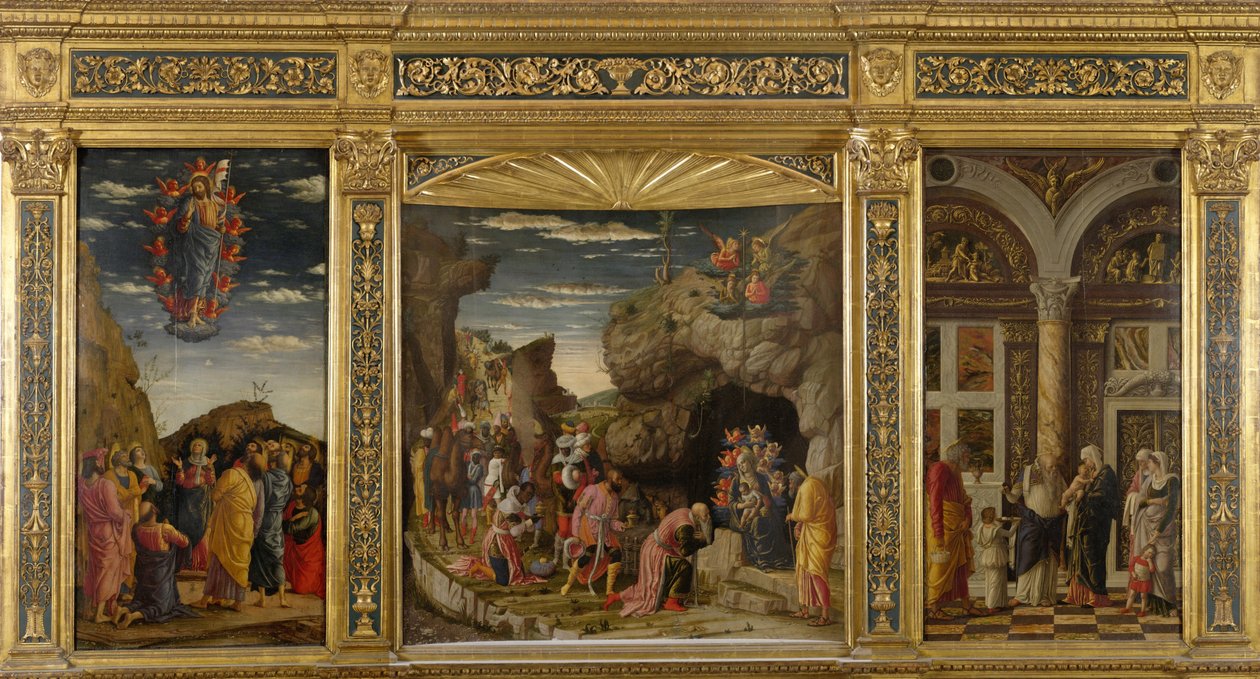 Trittico degli Uffizi, vers 1463-1464 - Andrea Mantegna
