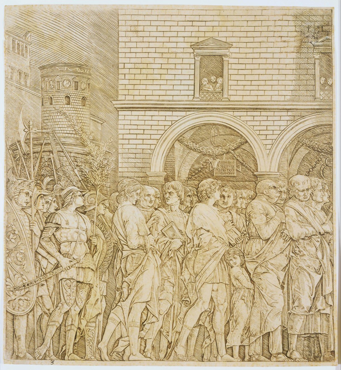 Le triomphe des sénateurs - Andrea Mantegna