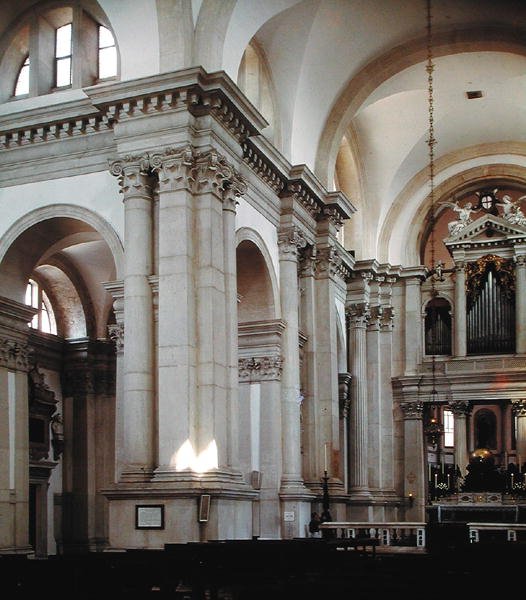 Vue intérieure de la nef, 1566-80 - Andrea Palladio