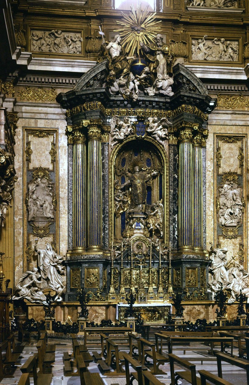 Statue de Saint Ignace de Loyola (l