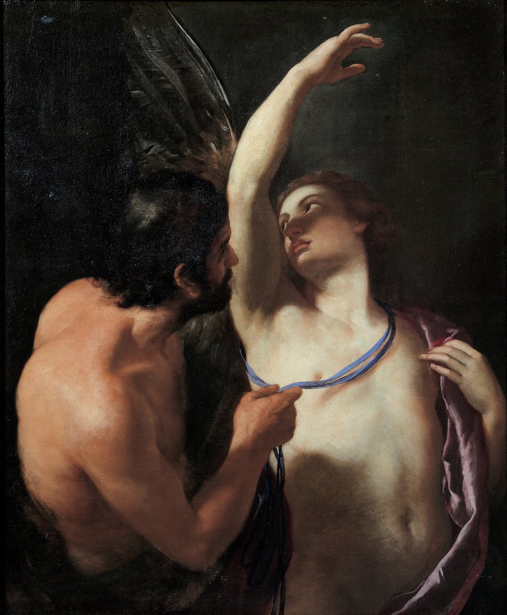 Dédale et Icare, vers 1645 - Andrea Sacchi