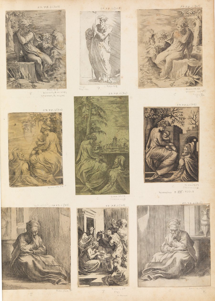 La Sainte Famille, vers 1538-42 - Andrea Schiavone
